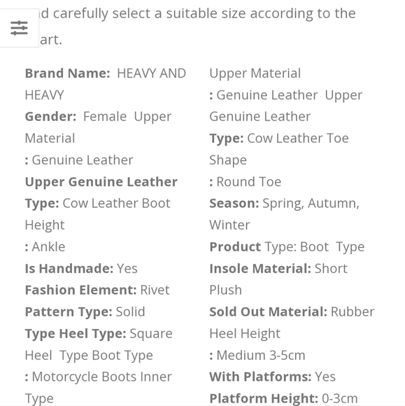 SOLD MERCARI-Punk Rivet Rhinestone Mid Calf Leather Boots - Picture 9 of 10